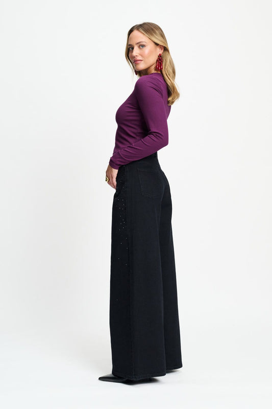 POM Amsterdam Longsleeves LONGSLEEVE - Rose Dark Plum