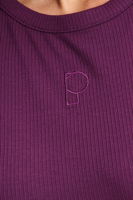 POM Amsterdam Longsleeves LONGSLEEVE - Rose Dark Plum