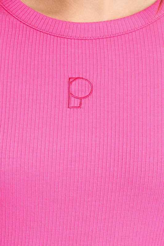 POM Amsterdam Longsleeves LONGSLEEVE - Rose Ultra Pink