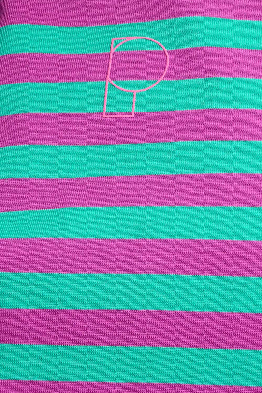 POM Amsterdam Longsleeves TOP - Striped Purple Green