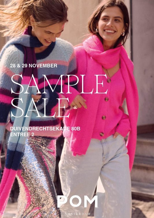 POM Amsterdam - NL Gift Cards 60 minutes TICKET Sample Sale