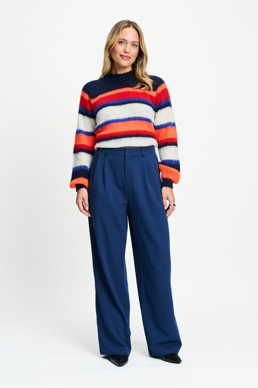 POM Amsterdam Pants Blue / 34 BROEK - Marlou Eternal Blue