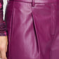 POM Amsterdam Pants BROEK - Abby Dark Plum