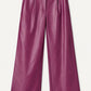 POM Amsterdam Pants BROEK - Abby Dark Plum