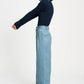 POM Amsterdam Pants BROEK - Bouclé Dawn Blue