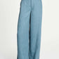 POM Amsterdam Pants BROEK - Bouclé Dawn Blue