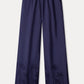 POM Amsterdam Pants BROEK - Broderie Anglaise Night Blue