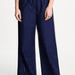 POM Amsterdam Pants BROEK - Broderie Anglaise Night Blue