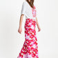 POM Amsterdam Pants BROEK - Bubble Bloom Lavender Linen
