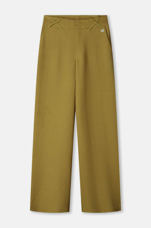 POM Amsterdam Pants BROEK - Bubble Fresh Olive