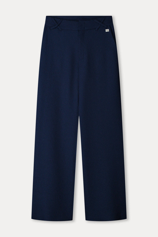 POM Amsterdam Pants BROEK - Bubble Nightfall Blue