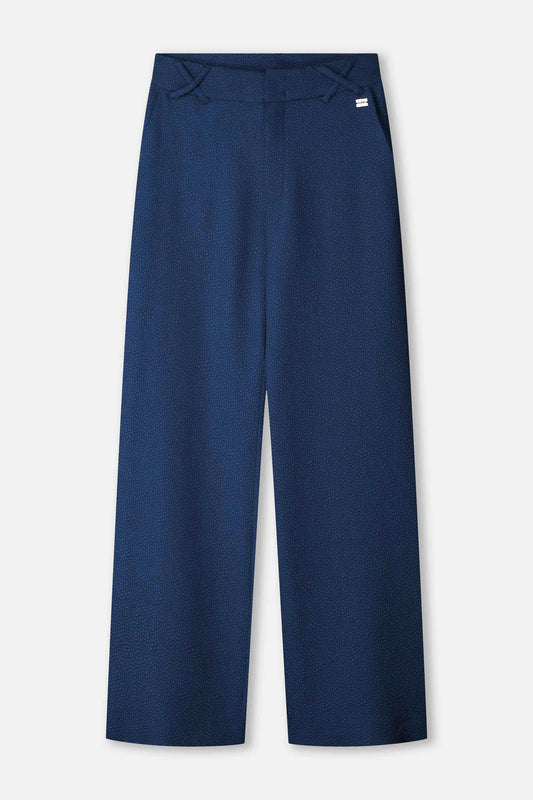 POM Amsterdam Pants BROEK - Bubble Nightfall Blue