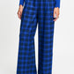 POM Amsterdam Pants BROEK - Charlie Check Blue