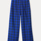POM Amsterdam Pants BROEK - Charlie Check Blue