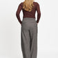 POM Amsterdam Pants BROEK - Charlie Check Brown