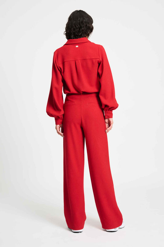 POM Amsterdam Pants BROEK - Chili Red