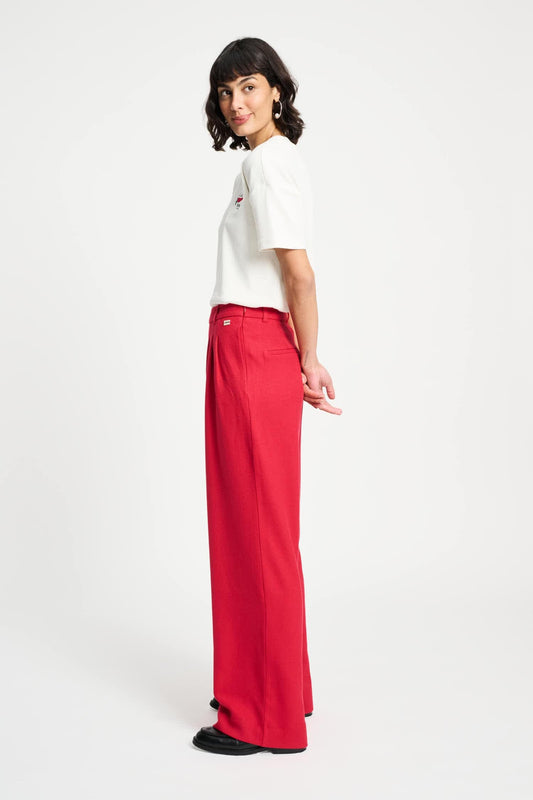 POM Amsterdam Pants BROEK - Chili Red