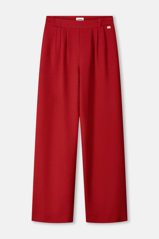 POM Amsterdam Pants BROEK - Chili Red