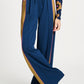 POM Amsterdam Pants BROEK - Colourblock Nightfall Blue