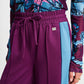 POM Amsterdam Pants BROEK - Colourblock Plum
