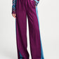 POM Amsterdam Pants BROEK - Colourblock Plum