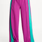 POM Amsterdam Pants BROEK - Colourblock Wild Purple