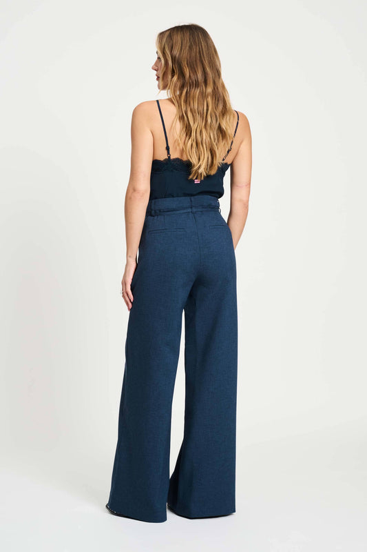 POM Amsterdam Pants BROEK - Jess Eternal Blue