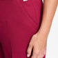 POM Amsterdam Pants BROEK - Lara Burgundy Red