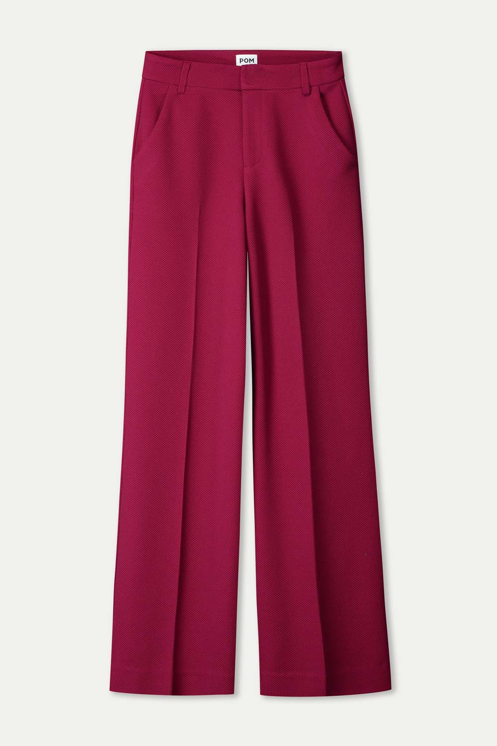 POM Amsterdam Pants BROEK - Lara Burgundy Red