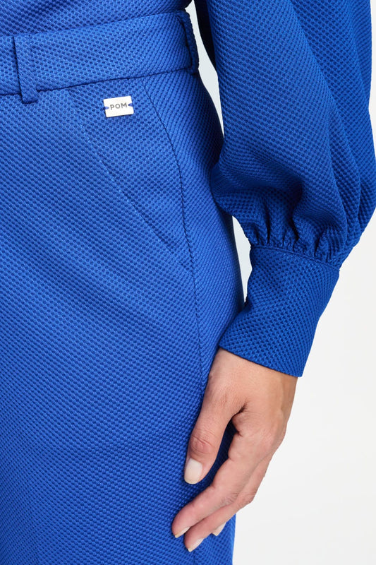 POM Amsterdam Pants BROEK - Lara Cobalt Blue