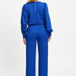 POM Amsterdam Pants BROEK - Lara Cobalt Blue