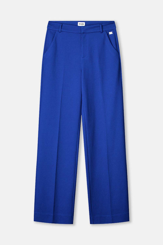 POM Amsterdam Pants BROEK - Lara Cobalt Blue