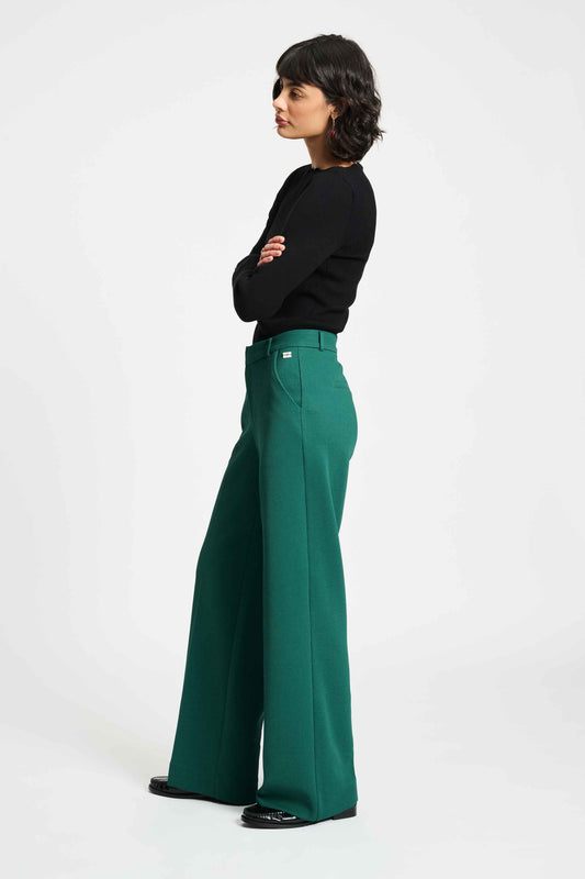 POM Amsterdam Pants BROEK - Lara Pine Green