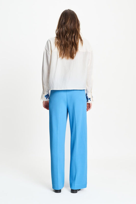 POM Amsterdam Pants BROEK - Lara Smashing Blue