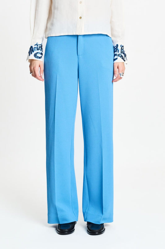 POM Amsterdam Pants BROEK - Lara Smashing Blue