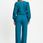 POM Amsterdam Pants BROEK - Lara Teal Green