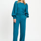 POM Amsterdam Pants BROEK - Lara Teal Green