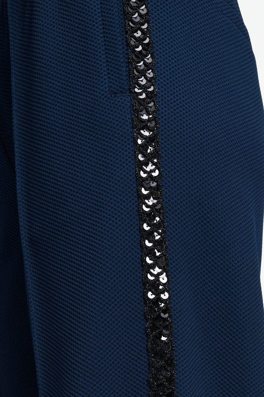 POM Amsterdam Pants BROEK - Leah Eternal Blue