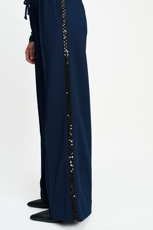 POM Amsterdam Pants BROEK - Leah Eternal Blue