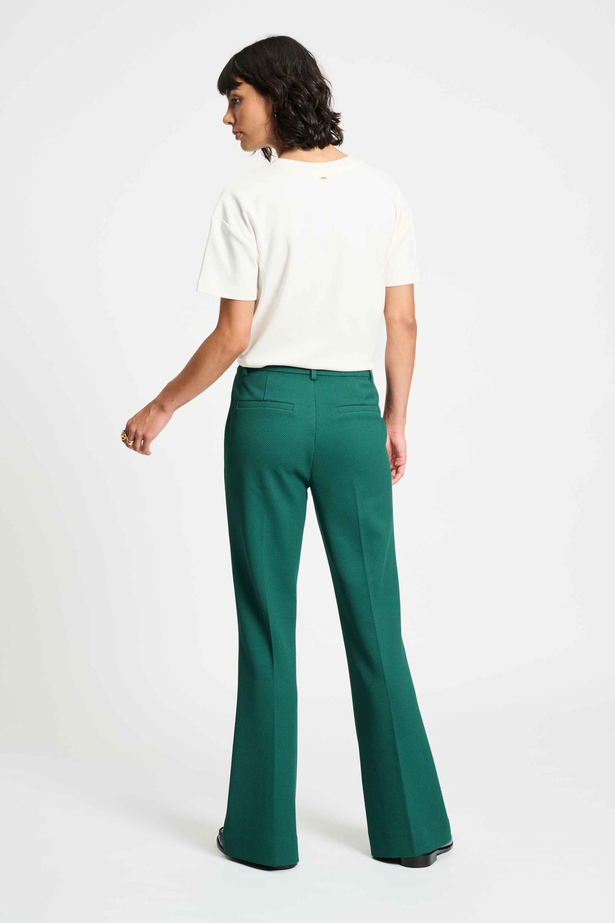 POM Amsterdam Pants BROEK - Liv Pine Green