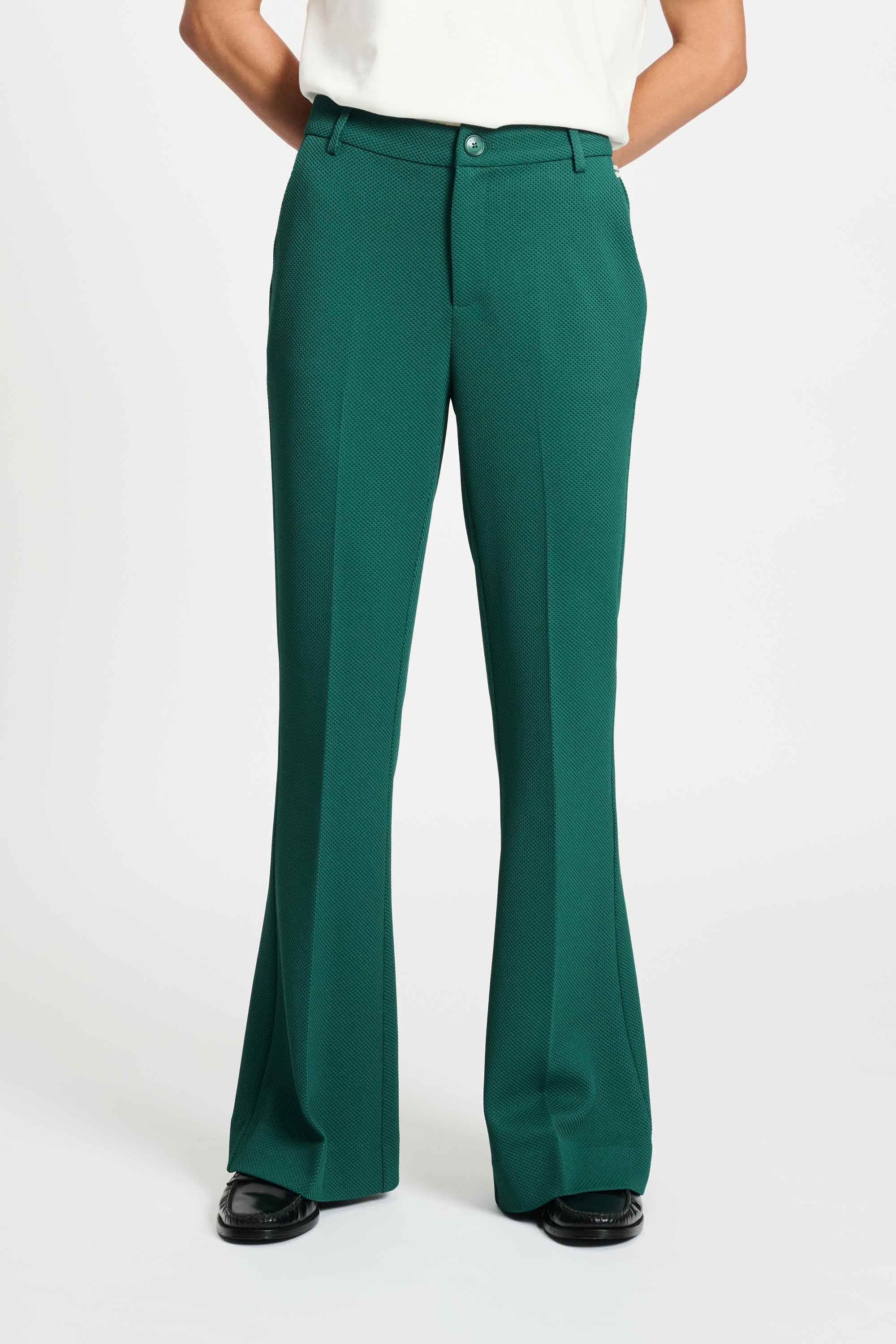 POM Amsterdam Pants BROEK - Liv Pine Green