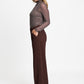 POM Amsterdam Pants BROEK - Lola Chocolate Brown