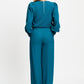 POM Amsterdam Pants BROEK - Lola Teal Green