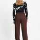 POM Amsterdam Pants BROEK - Marlou Chocolate Brown