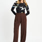 POM Amsterdam Pants BROEK - Marlou Chocolate Brown