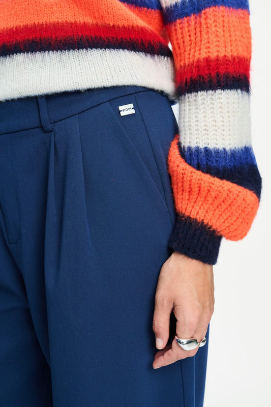POM Amsterdam Pants BROEK - Marlou Eternal Blue