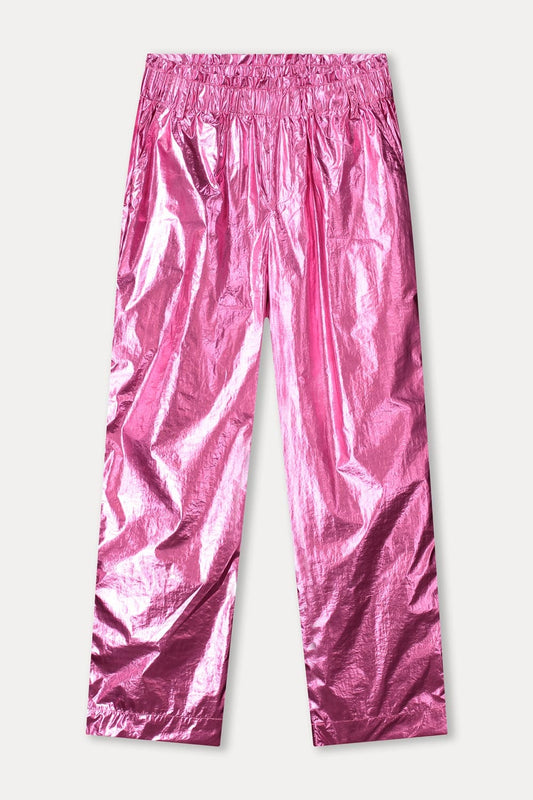 POM Amsterdam Pants BROEK - Metallic Bright Rose