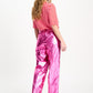 POM Amsterdam Pants BROEK - Metallic Bright Rose