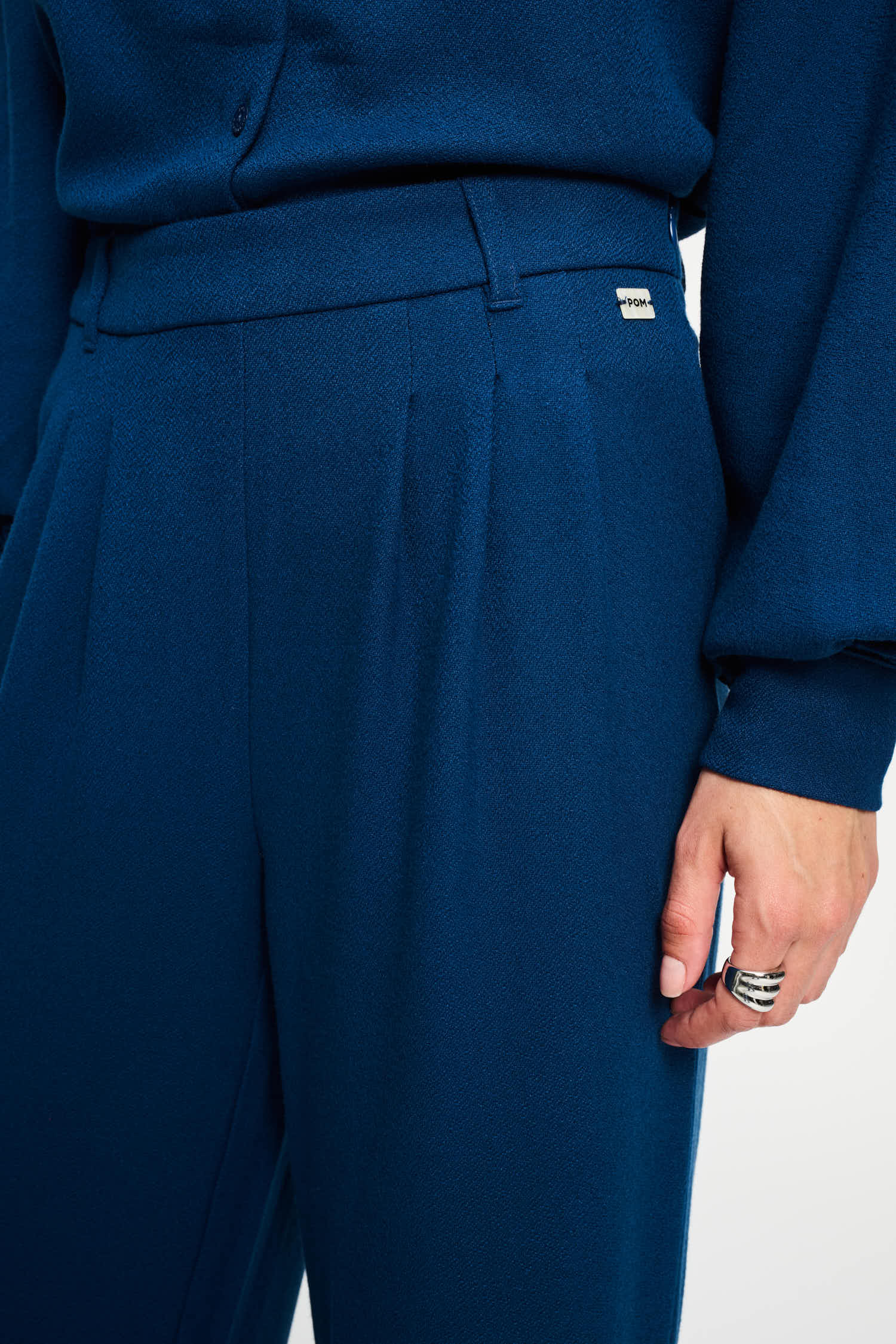 POM Amsterdam Pants BROEK - Nightfall Blue