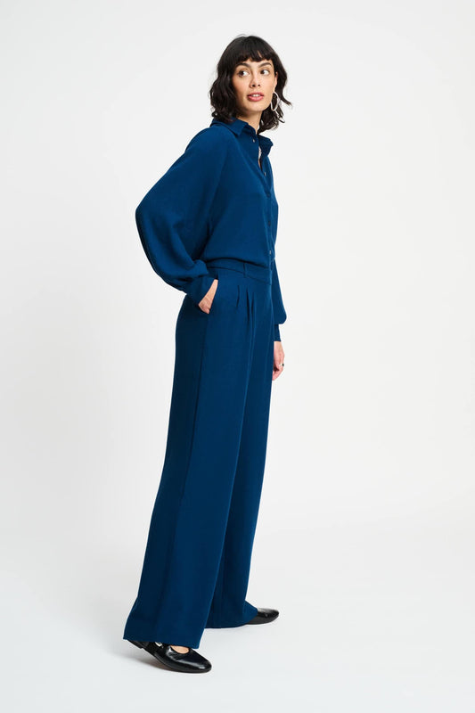 POM Amsterdam Pants BROEK - Nightfall Blue